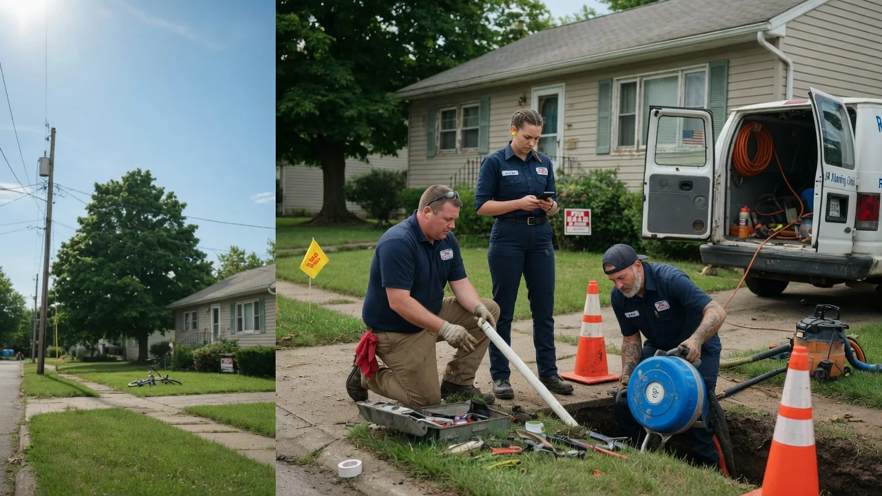 Sewer Line Repair in Green, OH near me